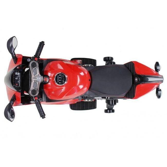 11Cart Ducati: Metallic Dreams Ride On - Mini Motorbike Magic for Kids Unleashed!