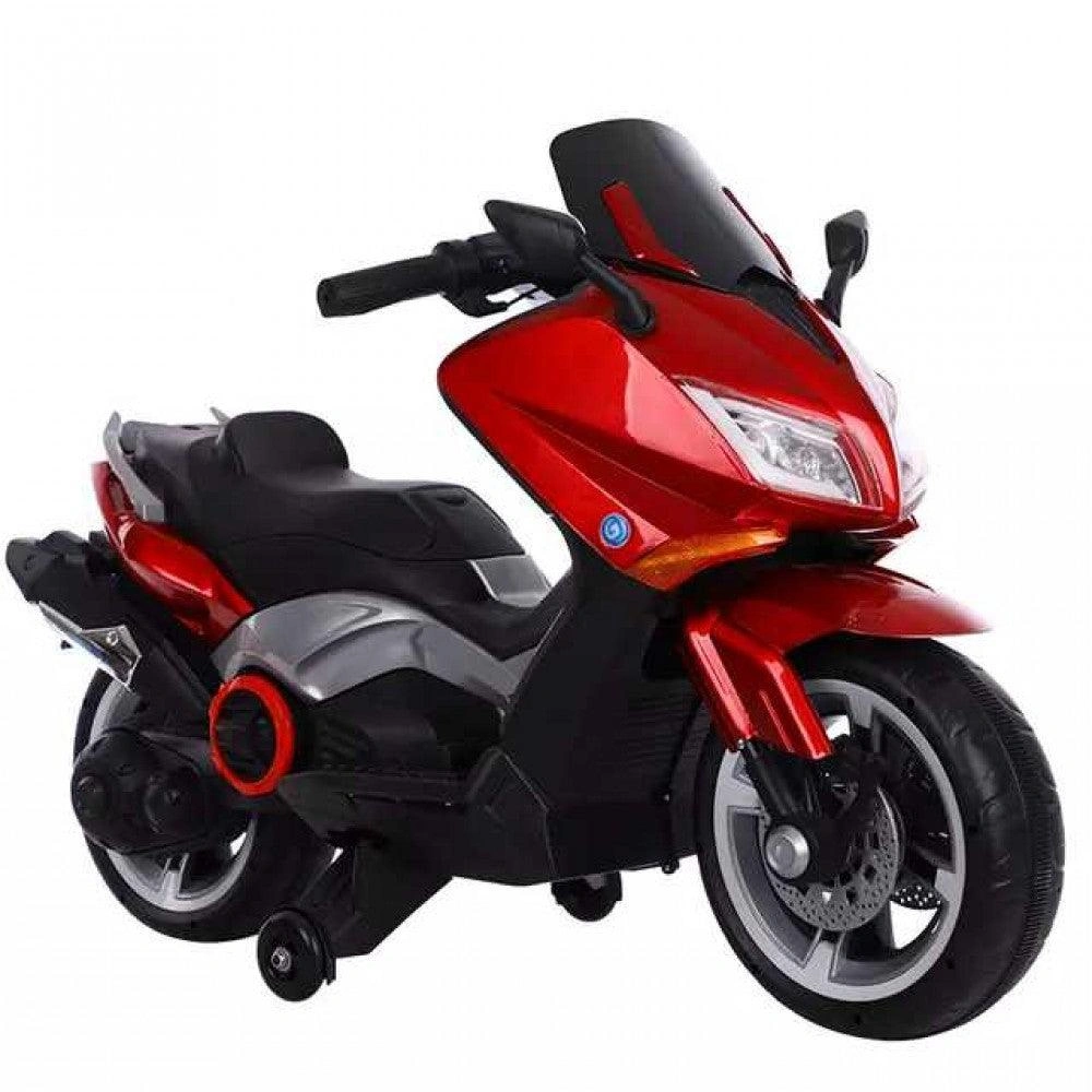 BQ9188 Ride-On: Sporty Scooty Fun for Little Riders with Training Wheels - 11Cart 12V