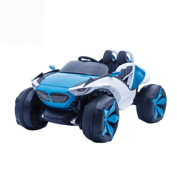 Dashing Blue & Red 4x4 Electric Jeep Ride-On – Adventure Awaits!
